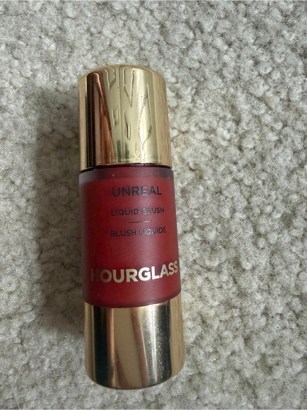 New Hourglass Unreal Liquid Blush — Rich Red